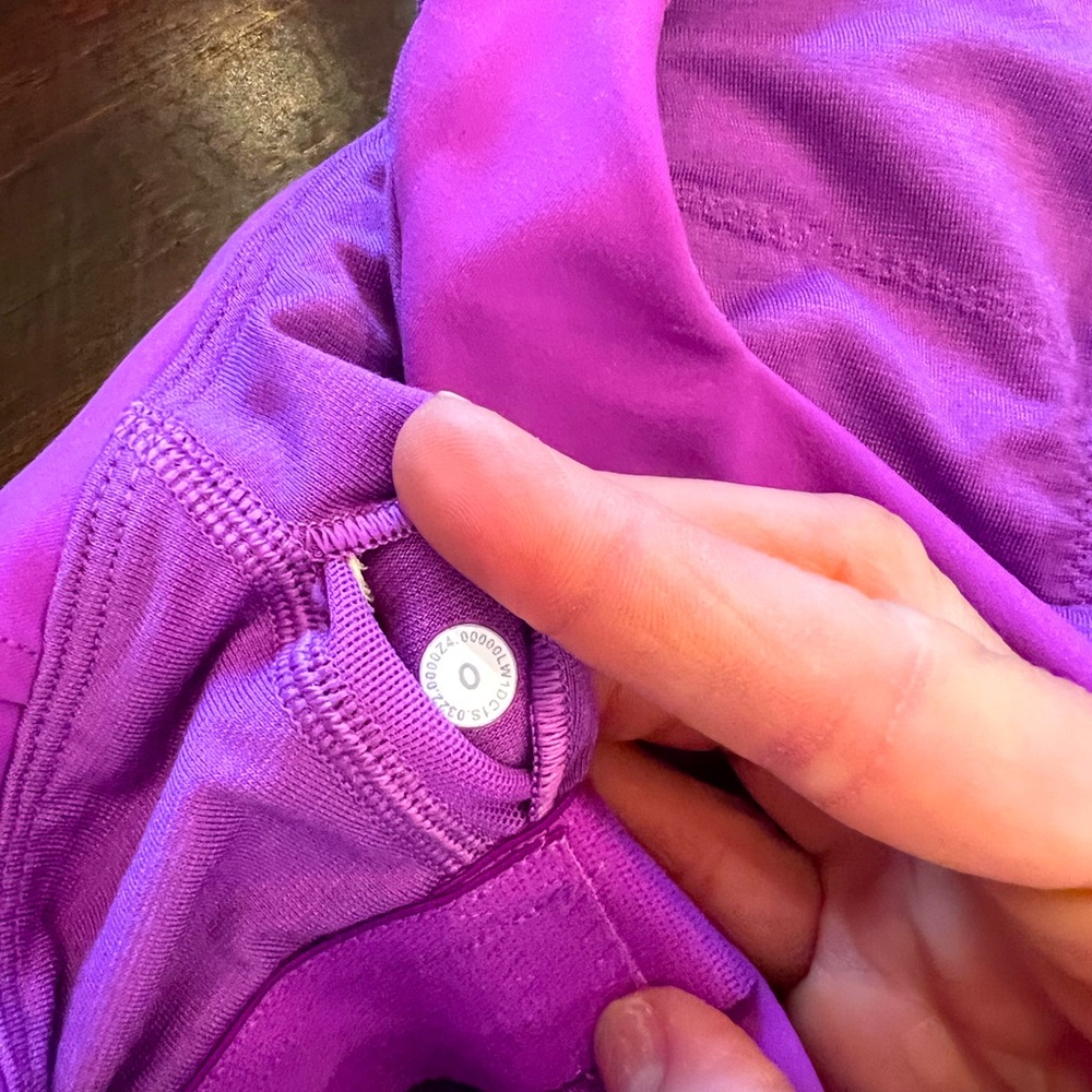 Lululemon Align High-Neck Tank, purple Size 0
